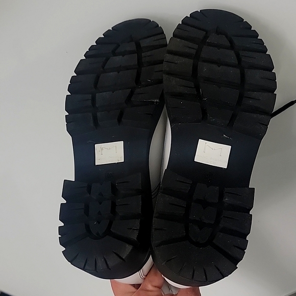 Marc Fisher white moto boots - Picture 6 of 9